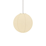 Round Washi Paper Pendant Light Japanese Style Handmade Lantern Ceiling Lamp for Indoor Illumination