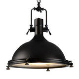 Rustic Industrial Metal Pendant Light Nautical Style Hanging Ceiling Lamp for Kitchen and Dining Room