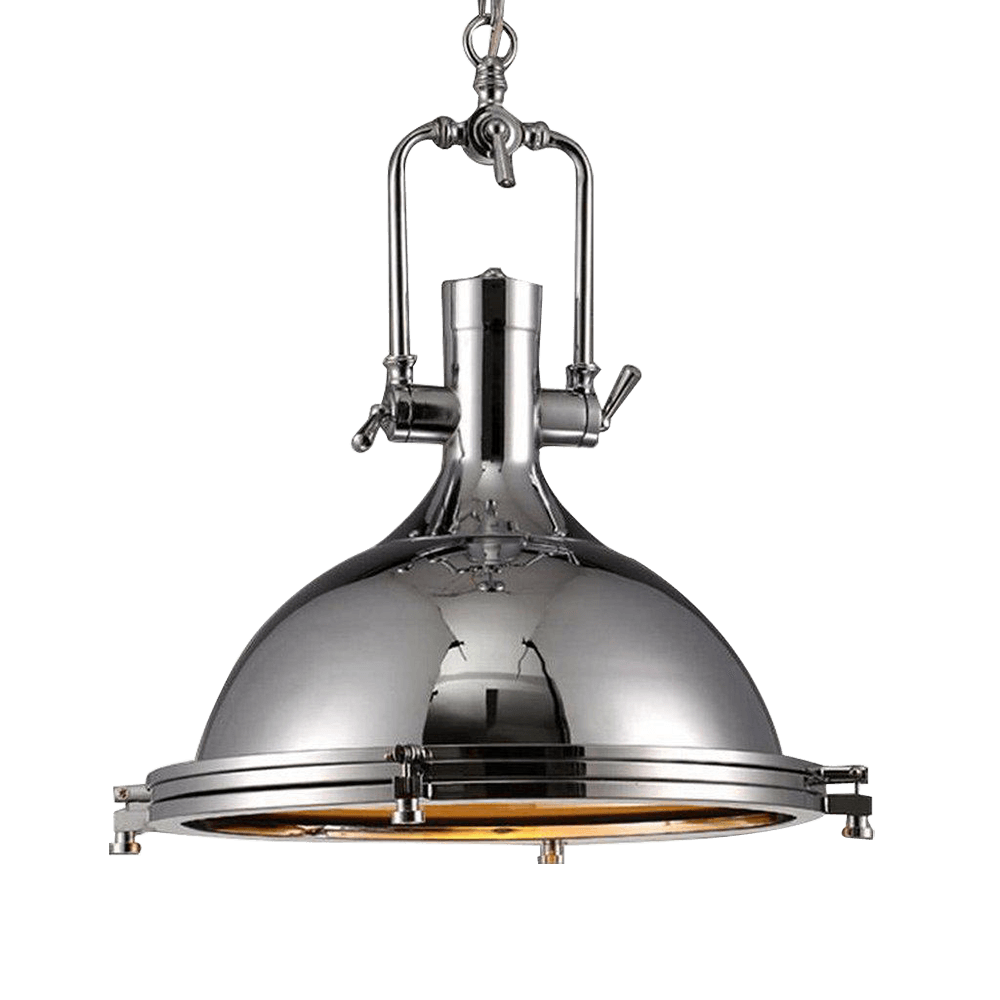 Rustic Industrial Metal Pendant Light Nautical Style Hanging Ceiling Lamp for Kitchen and Dining Room