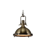 Rustic Industrial Metal Pendant Light Nautical Style Hanging Ceiling Lamp for Kitchen and Dining Room