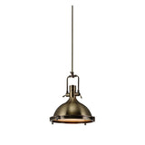 Rustic Industrial Metal Pendant Light Nautical Style Hanging Ceiling Lamp for Kitchen and Dining Room