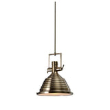 Rustic Industrial Metal Pendant Light Nautical Style Hanging Ceiling Lamp for Kitchen and Dining Room