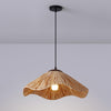 Rustic Natural Straw Handwoven Pendant Light for Coastal and Boho Home Decor