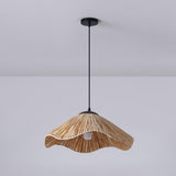 Rustic Natural Straw Handwoven Pendant Light for Coastal and Boho Home Decor