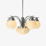 Ryttenberg Modern Globe Glass Chandelier Retro Multi Head Pendant Ceiling Light