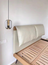 Savannah Smoke Gray Glass Pendant Light with Gold Finish Integrated LED Ceiling Hanging Lamp