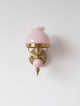 Set of 2 Modern Glass Wall Sconce Lights Gold Metal Decorative Lamp for Bedroom Living Room