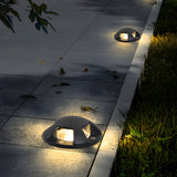 Side Emitting LED Step Lights Waterproof Low Voltage Outdoor Ground Lighting for Deck and Stairs