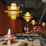 Sigyn Handwoven Bamboo Pendant Lamp Natural Organic Sustainable Woven Droplight Fixture