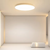 Modern Bowl Shaped LED Flush Mount Ceiling Light with Iron and Acrylic Shade