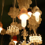 Siren Layered Glass Bell Pendant Light Modern Blown Glass Hanging Lamp for Dining Room