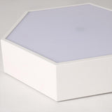 Modern Geometric LED Ceiling Light Fixture with Wireless Control Flush Mount Acrylic Lamp