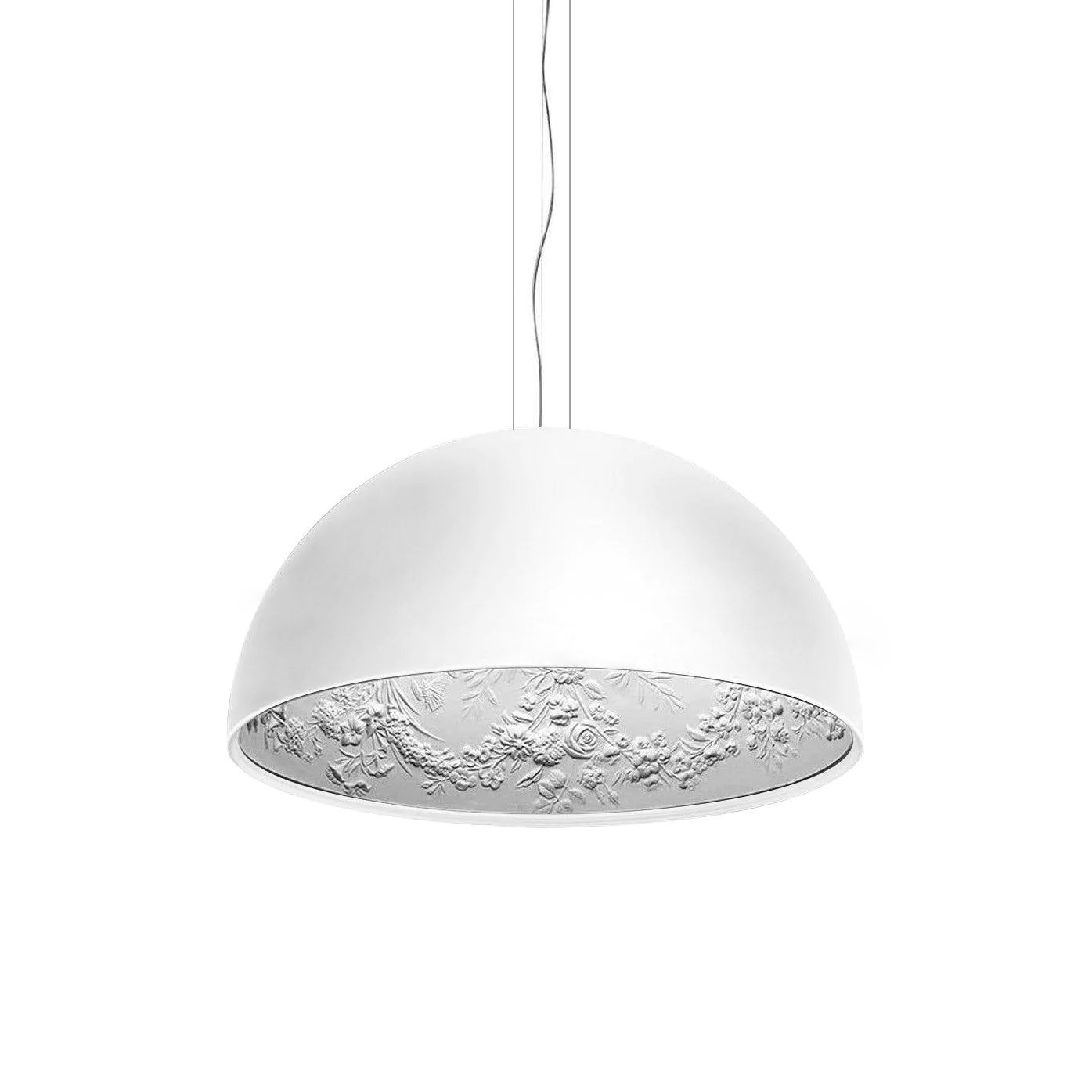 modern-floral-relief-dome-pendant-light-sky-garden-style-ornate-plaster-chandelier