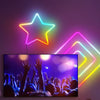 Smart APP Control RGB LED Strip Lights Flexible DIY Modeling Rope Light with Music Sync