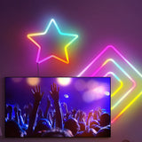 Smart APP Control RGB LED Strip Lights Flexible DIY Modeling Rope Light with Music Sync