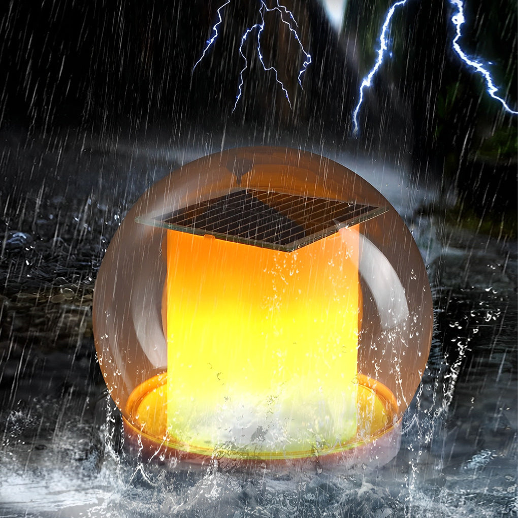 Smart LED Solar Floating Pool Lights IP68 Waterproof Outdoor Ball Lamps with 3 Lighting Modes