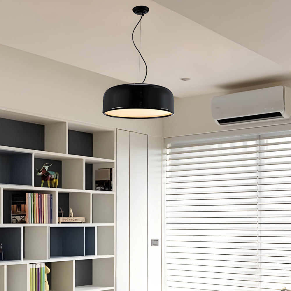 Smithfield Modern Aluminum Round Pendant Light for Contemporary Kitchen and Dining Spaces