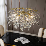 Sofia Modern Crystal Candelabrum Branch Chandelier for Living Dining Room