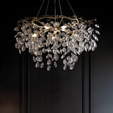Sofia Modern Crystal Candelabrum Branch Chandelier for Living Dining Room