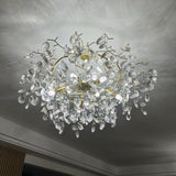 Sofia Modern Crystal Candelabrum Branch Chandelier for Living Dining Room