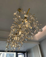 Sofia Modern Crystal Candelabrum Branch Chandelier for Living Dining Room