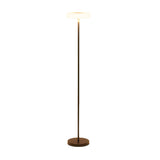Solar and USB Rechargeable LED Outdoor Floor Lamp 68 Inch Waterproof Aluminum Post Light for Patio and Garden