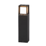 Solar Outdoor High Pole Post Light Waterproof LED Landscape Pathway Lighting for Villa Courtyard