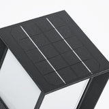 Solar Outdoor High Pole Post Light Waterproof LED Landscape Pathway Lighting for Villa Courtyard
