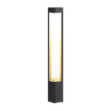 Solar Outdoor Pathway Light Waterproof LED Landscape Bollard for Garden Villa Lawn and Walkway