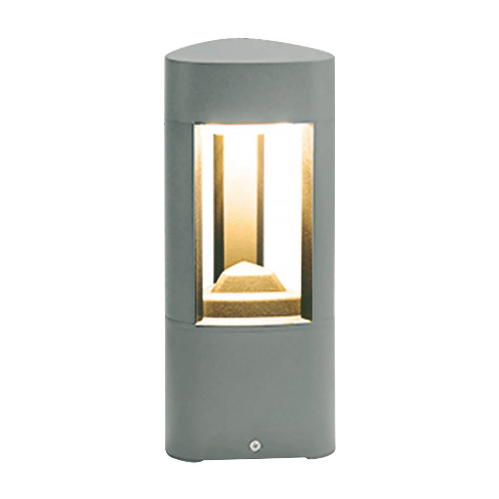 Solar Outdoor Pathway Light Waterproof LED Landscape Bollard for Garden Villa Lawn and Walkway