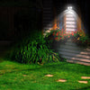 Solar Powered Adjustable LED Outdoor Wall Lamp with Motion Sensor Security Lighting Flood Light