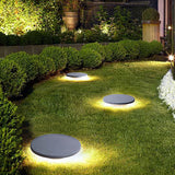 Solar Powered LED Landscape Ground Lights for Villa Garden and Outdoor Pathway Waterproof 18W Fixture