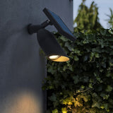 Solar Powered LED Outdoor Spotlight Waterproof Landscape Path Wall Light for Garden and Yard
