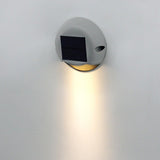 Solar Powered LED Outdoor Step Lights IP65 Waterproof Garden Pathway Stairs Wall Lamp