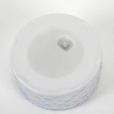 Solar Powered LED Round Ice Brick Step Lights Waterproof Outdoor Garden Path Lighting 4 Pack