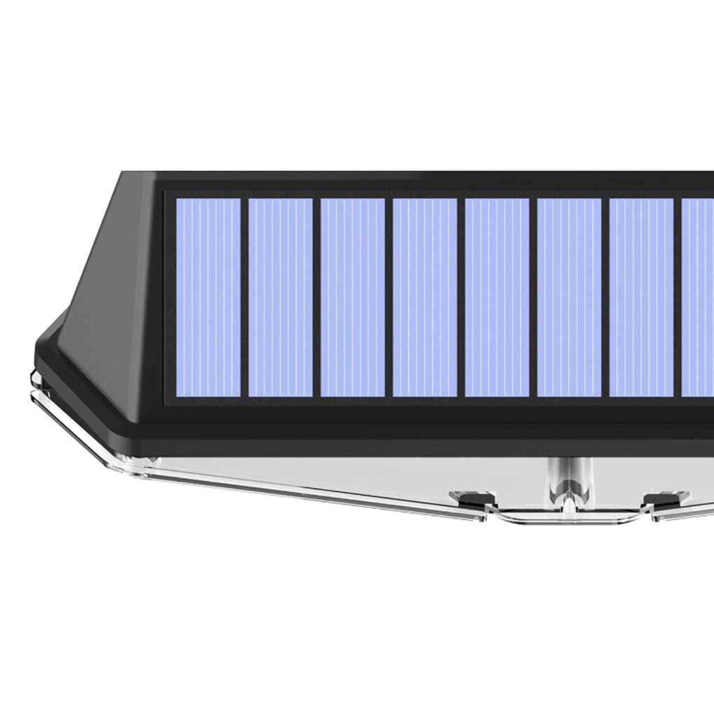 Solar Powered Motion Sensor Outdoor Wall Lamp 100 LED Waterproof Security Sconce for Patio and Garden