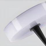Solar Powered Outdoor Ground Disk Lights Waterproof Recessed Garden Pathway Lighting for Lawns and Decks