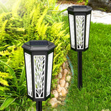 Solar Powered Outdoor Landscape Path Lights IP65 Waterproof LED Color Changing Garden Lawn Lamp