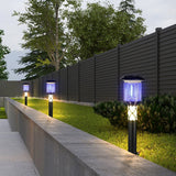 Solar Powered Outdoor LED Landscape Light and Mosquito Killer for Garden Courtyard and Villa