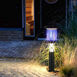 Solar Powered Outdoor LED Landscape Light and Mosquito Killer for Garden Courtyard and Villa