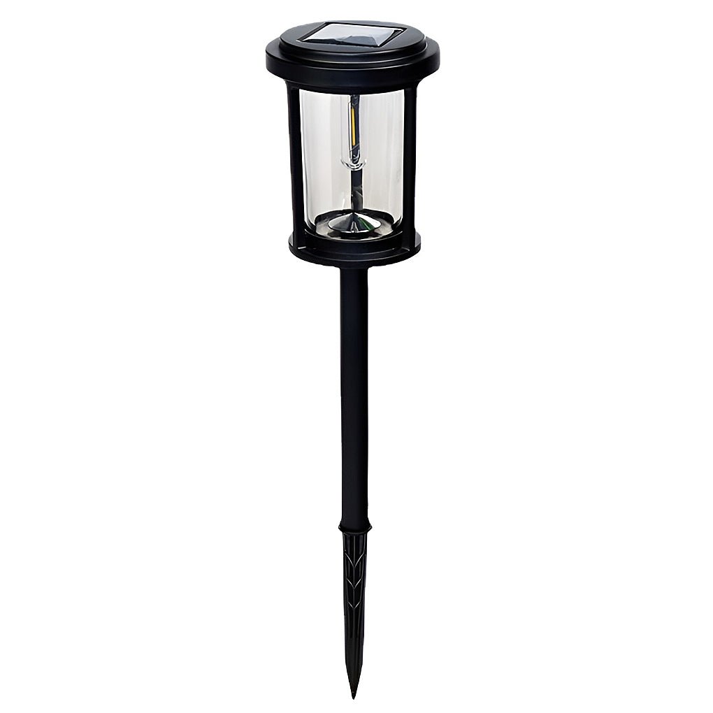 Solar Powered Outdoor Post Lamp Waterproof LED Pathway Light for Garden Landscape and Patio Decor
