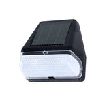 Solar Powered Outdoor Step Lights 4 Pack Waterproof Warm White LED Stairway and Fence Lighting