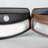 Solar Powered Outdoor Wall Lantern with Motion Sensor and Dusk to Dawn LED Security Light