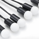 Solar Powered Swaying Firefly Garden Lights Waterproof Starburst Pathway Lighting 2 Pack Warm White