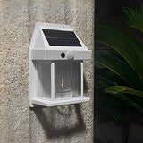 Solar Powered Tungsten Bulb Wall Lantern Outdoor Dusk to Dawn Motion Sensor Light for Garden and Porch