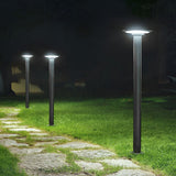 Solar Powered UFO Outdoor Path Lights Waterproof Aluminum Garden Post Lighting Fixture