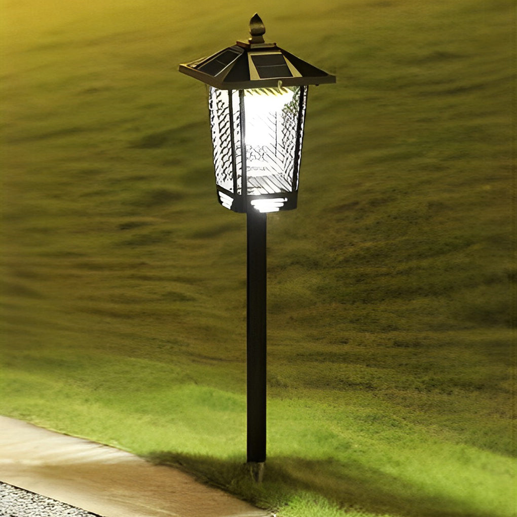 Solar Powered Waterproof Mosquito Killer Lamp for Outdoor Garden Stainless Steel LED Landscape Light