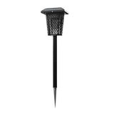 Solar Powered Waterproof Mosquito Killer Lamp for Outdoor Garden Stainless Steel LED Landscape Light