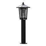 Solar Powered Waterproof Mosquito Killer Lamp for Outdoor Garden Stainless Steel LED Landscape Light