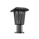 Solar Powered Waterproof Mosquito Killer Lamp for Outdoor Garden Stainless Steel LED Landscape Light